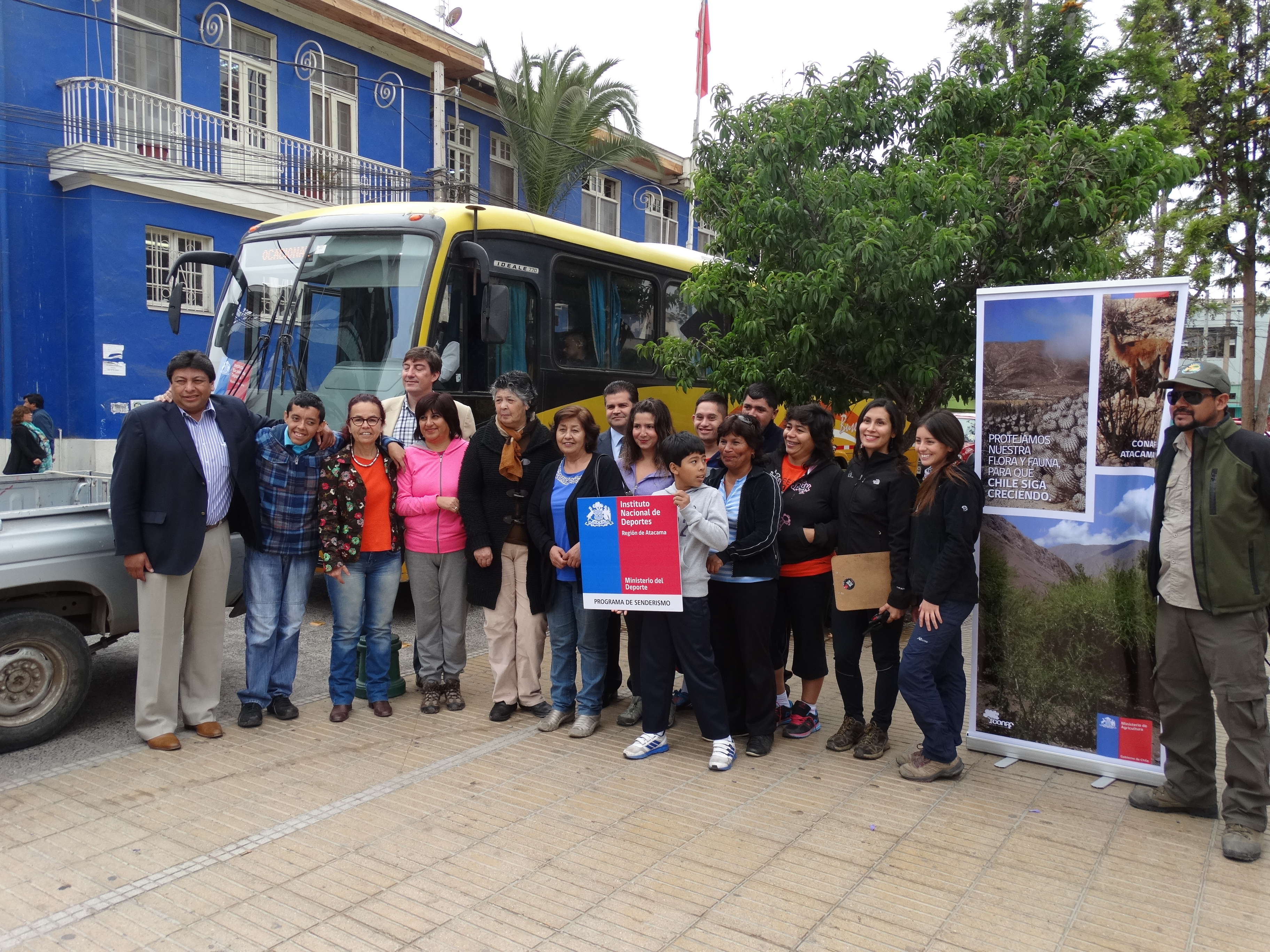 En Vallenar dan el vamos a programa Senderismo del IND