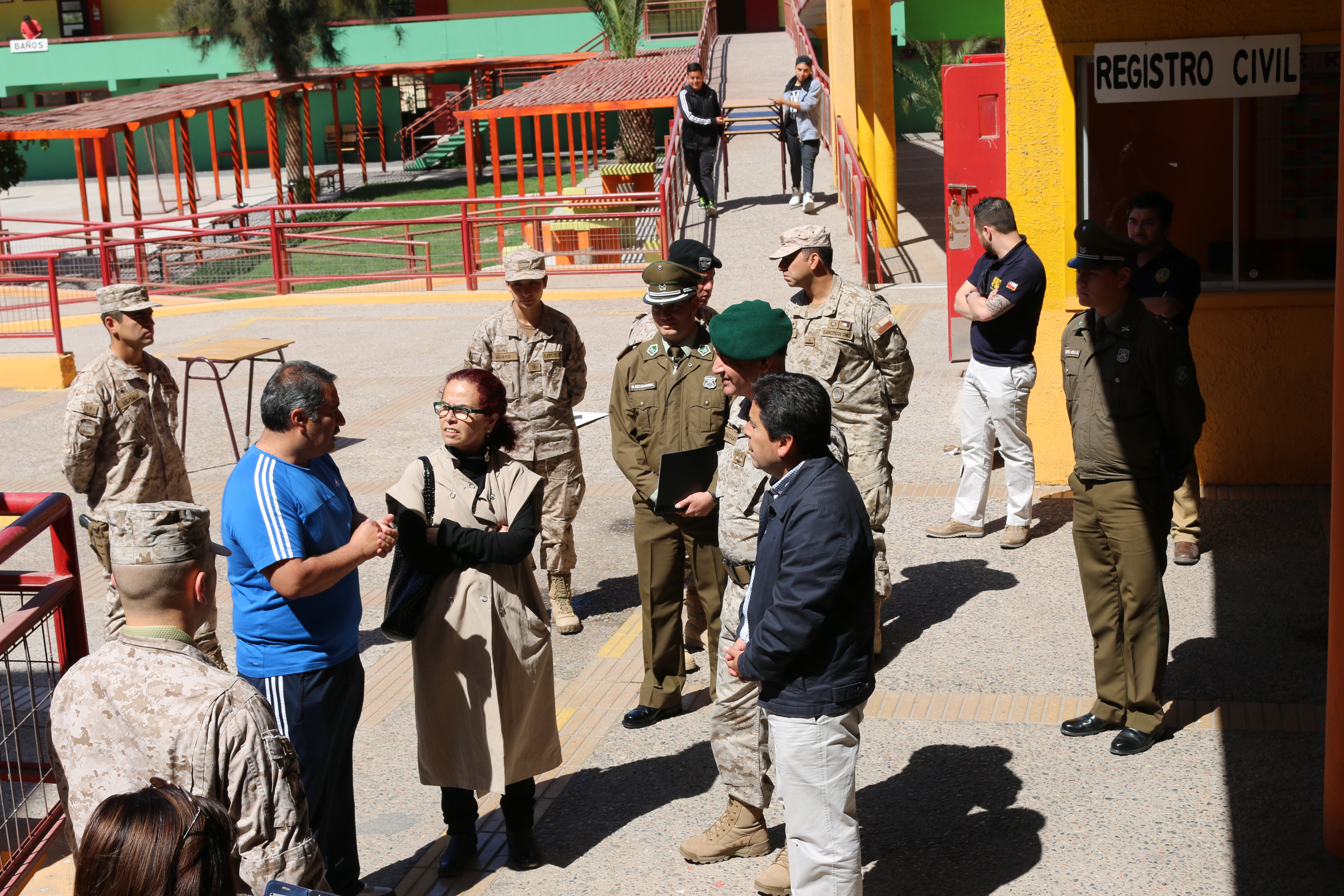 Intendente Vargas y General Fuenzalida constatan plan para garantizar la seguridad de votantes en recintos electorales de la provincia del Huasco