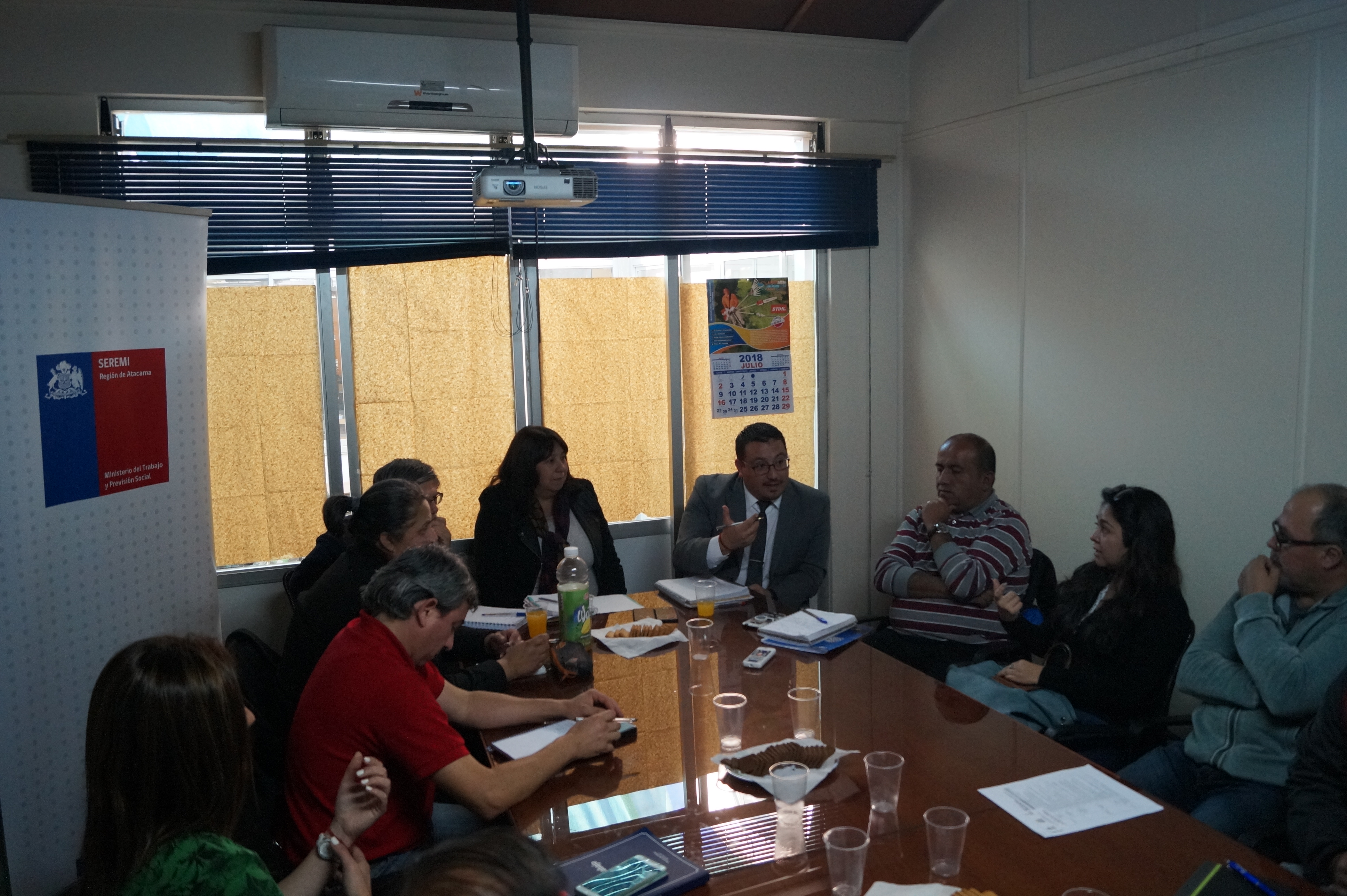 Dirigentes sindicales de la provincia de Huasco se reúnen con Seremi del Trabajo