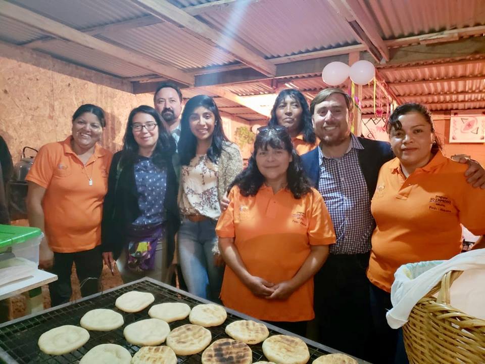 Mujeres de Tatara inauguran mejores instalaciones para venta de churrascas