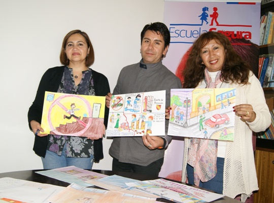 Alumno de escuela España de Vallenar gana concurso “Pinto mi Escuela Segura”