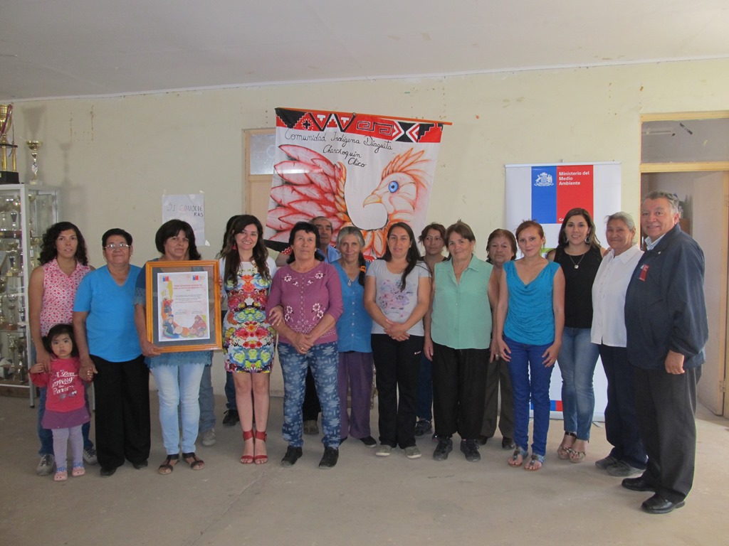 Familias de  Comunidad Indígena Diaguita de Chanchoquin Chico cuentan con termos solares 