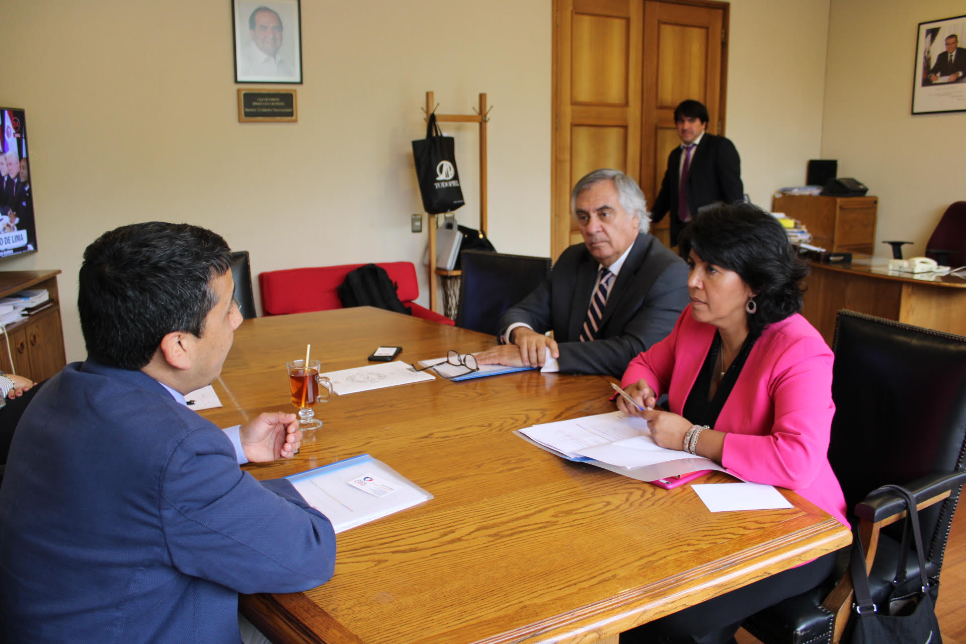 Senadores de Atacama suman fuerzas en defensa del pisco local
