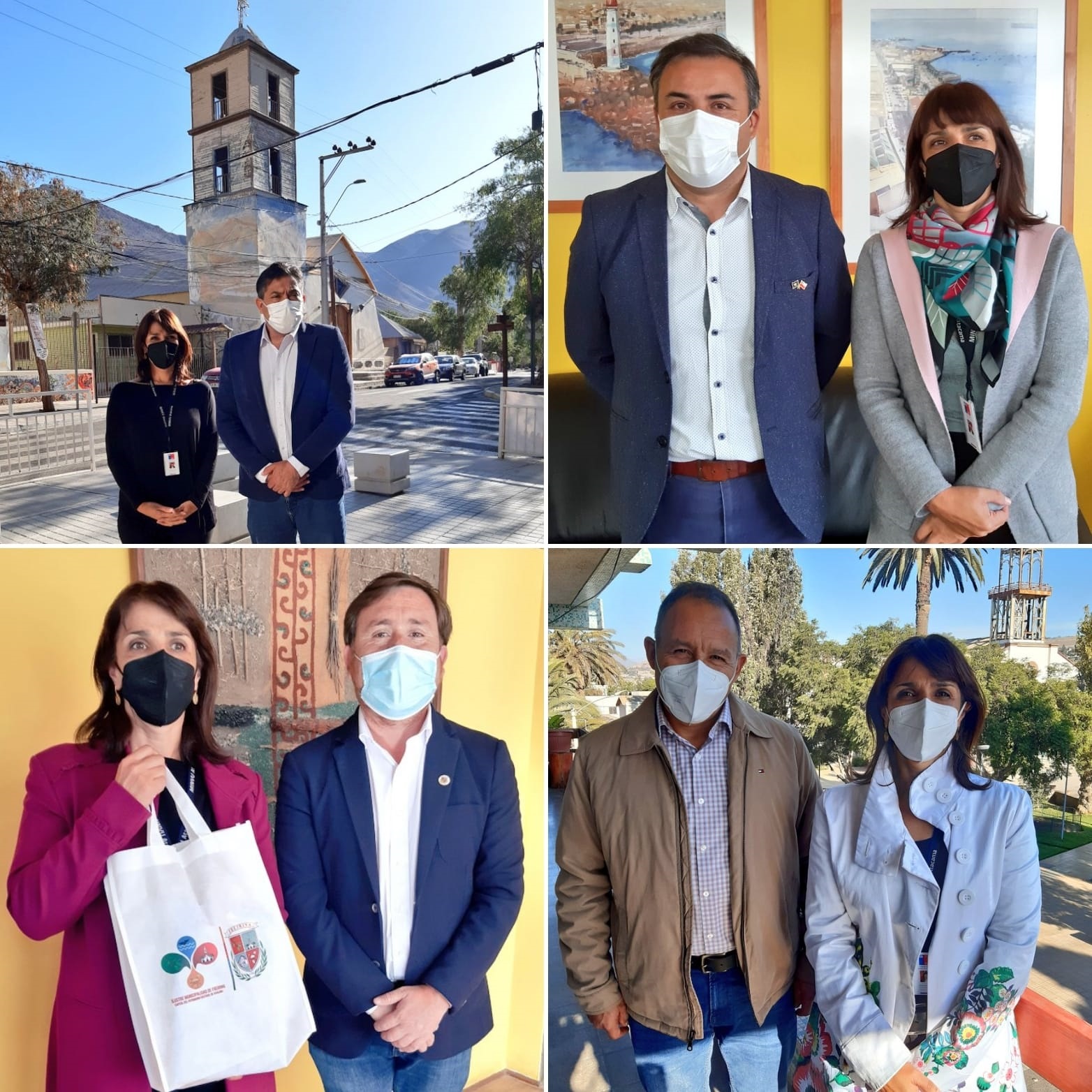 Seremi MINVU Atacama se reúne con los cuatro alcaldes de la Provincia del Huasco para coordinar trabajo conjunto